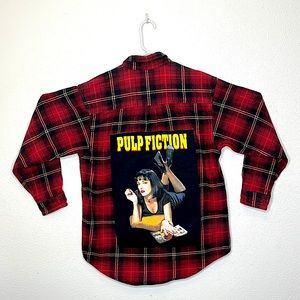Pulp Fiction Graphic Flannel